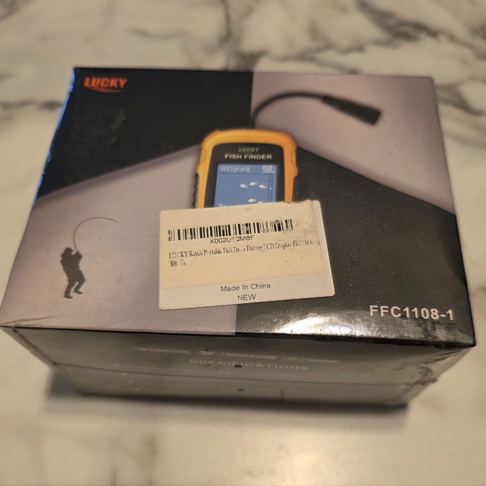 Lucky Brand Fish Finder - Yellow